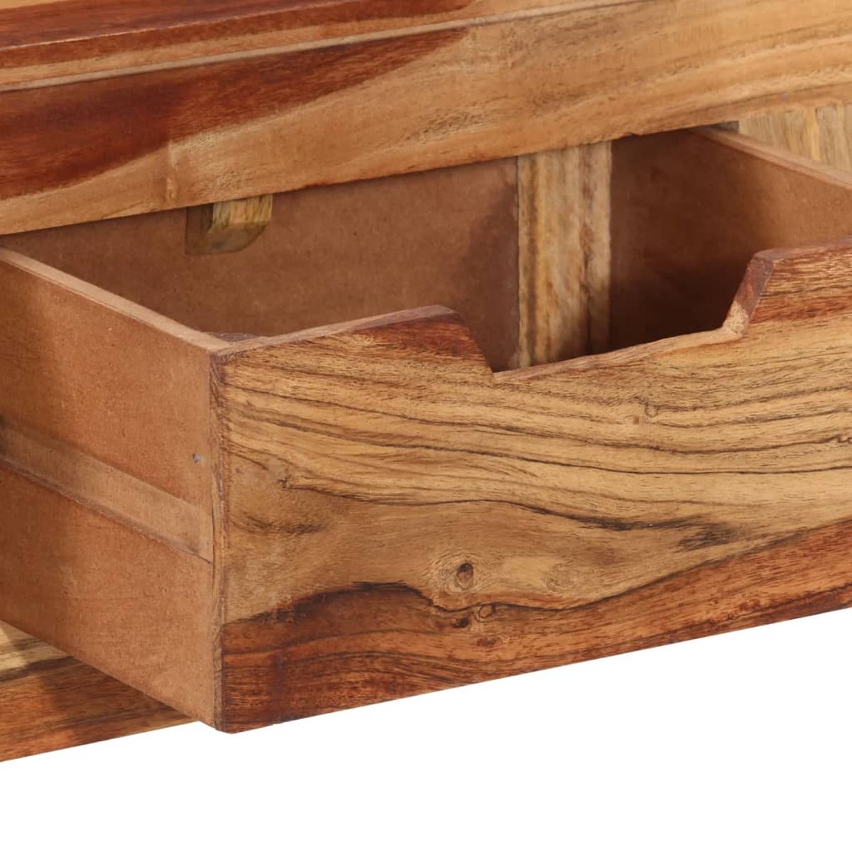 Vidaxl Wandtafel 110x35x75 Cm Massief Acaciahout - Bruin
