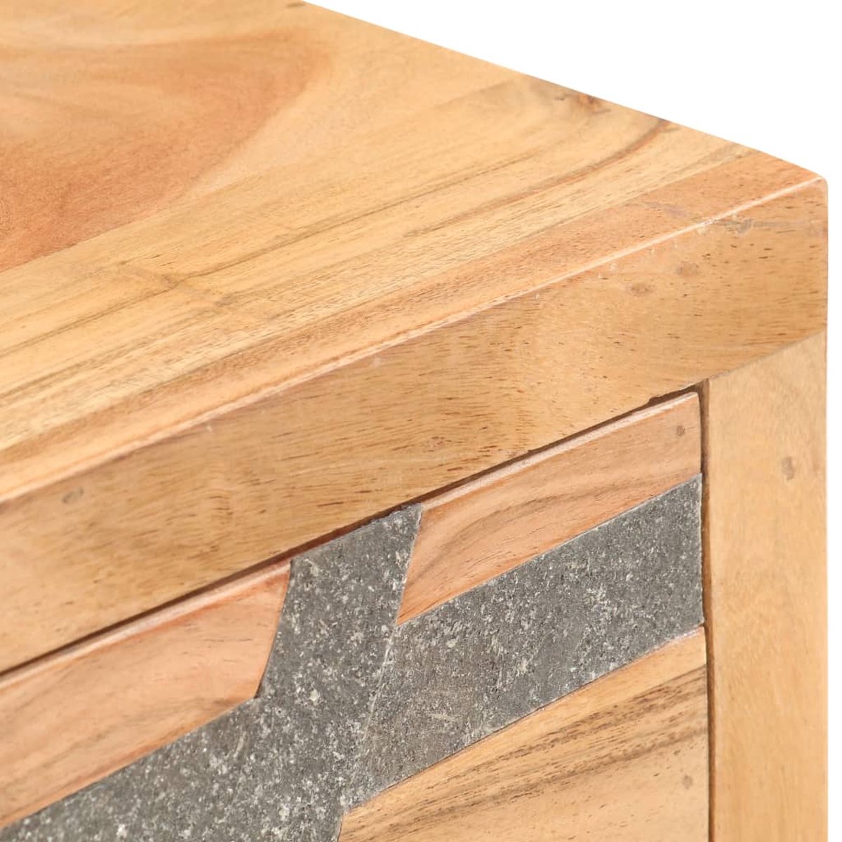 Vidaxl Wandtafel 90x30x75 Cm Massief Acaciahout - Bruin