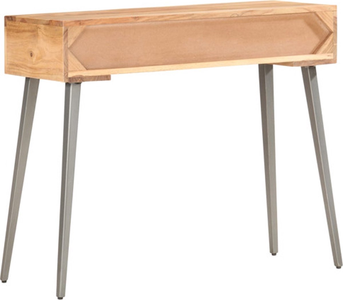 Vidaxl Wandtafel 90x30x75 Cm Massief Acaciahout - Bruin