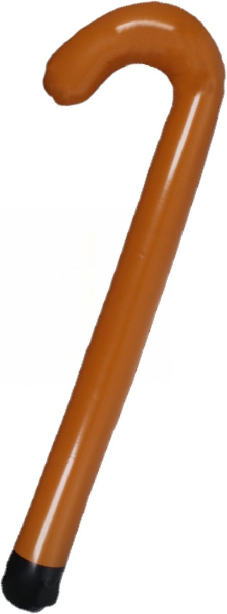 Kruger Opblaasbare Wandelstok 90cm - Opblaasfiguren - Bruin
