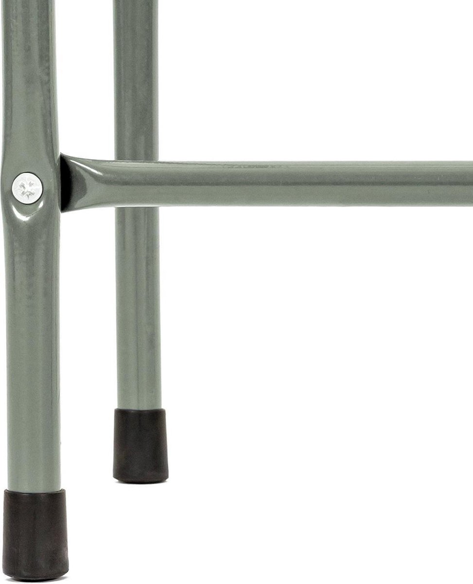 Tectake Rek Voor 3 Drankkratten, Krattenrek Kratten Rek 401727 - Grijs