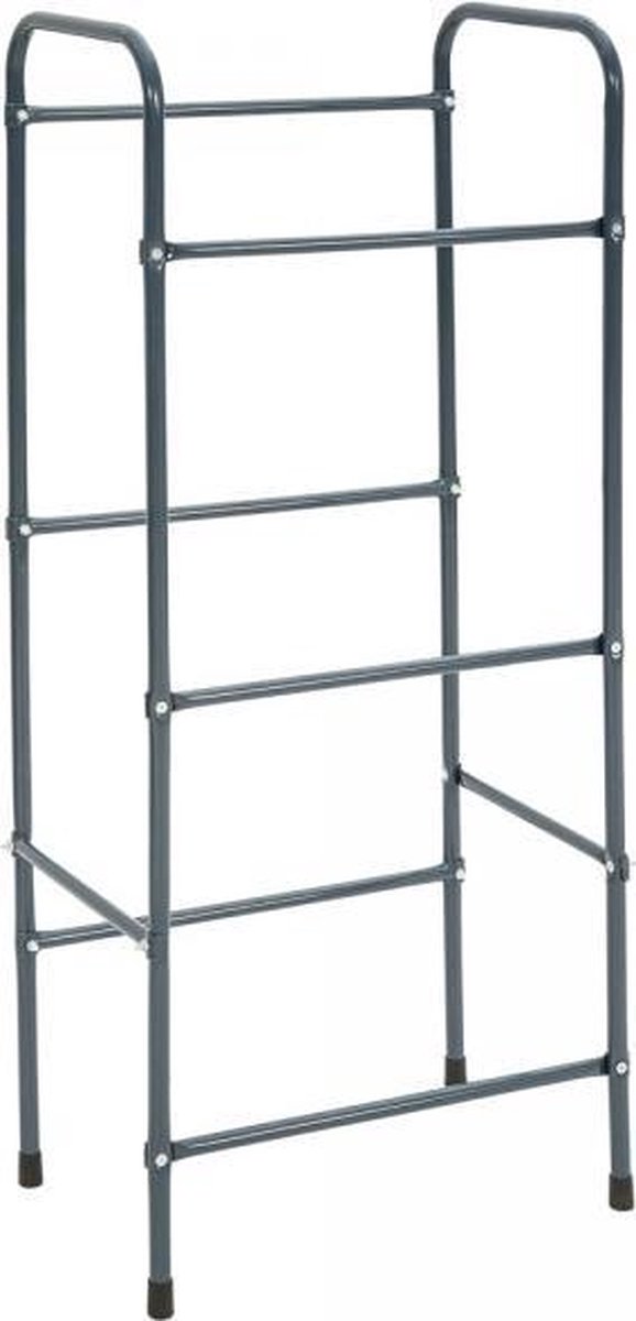 Tectake Rek Voor 3 Drankkratten, Krattenrek Kratten Rek 401727 - Grijs