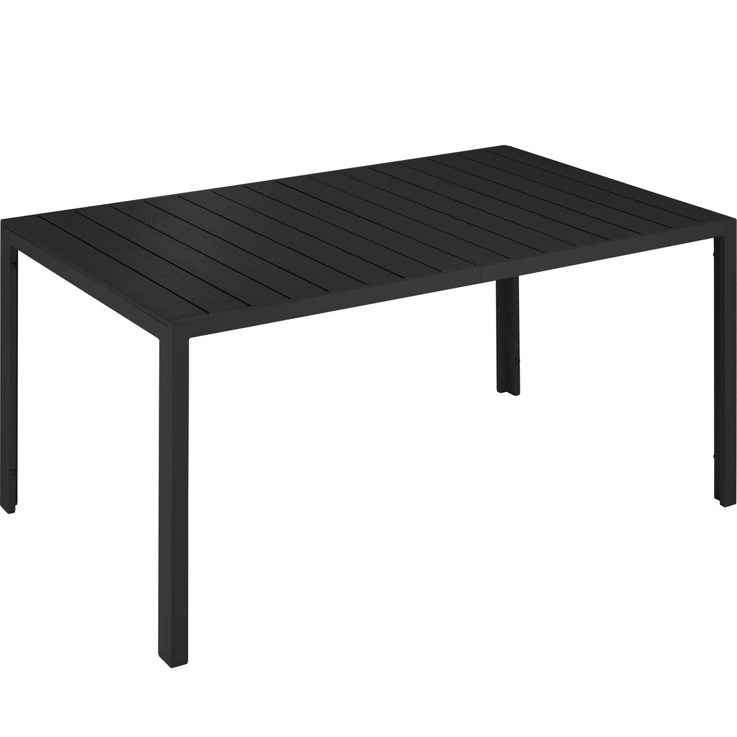 Tectake Tuintafel Bianca - 150 X 90 X 74,5 Cm 404401 - Zwart