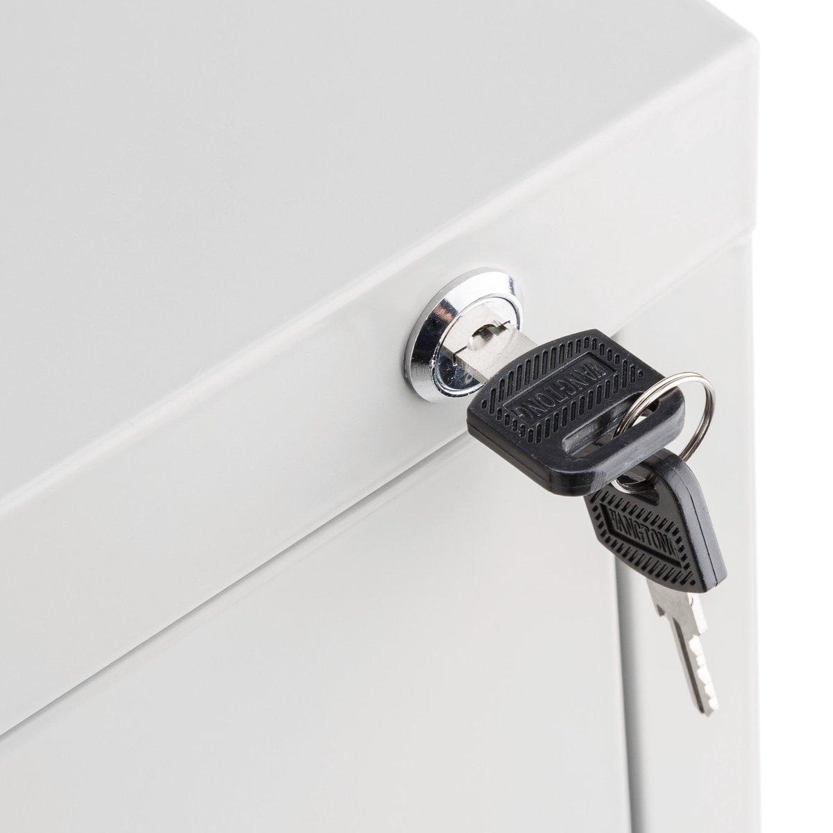 Tectake - Metalen Documentkast Archiefkast Met 3 Lades - 402487 - Grijs