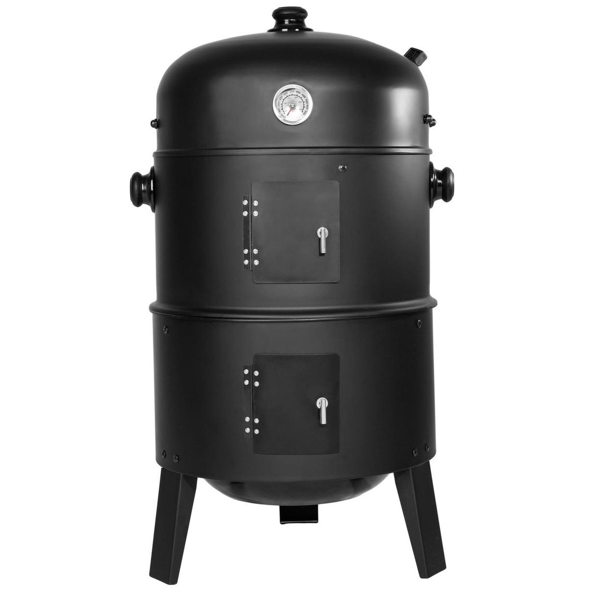 Tectake Charcoal Grill Rookoven - Zwart