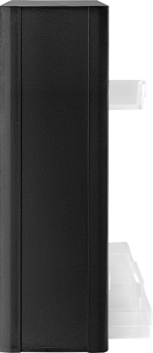 Tectake - 2x Assortimentskast Magazijnkast Voor Kleine Onderdelen - 403515 - Zwart