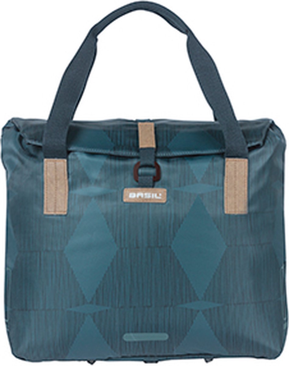 Basil Elegance - Fietsshopper - 20-26 Liter - Estate - Blauw