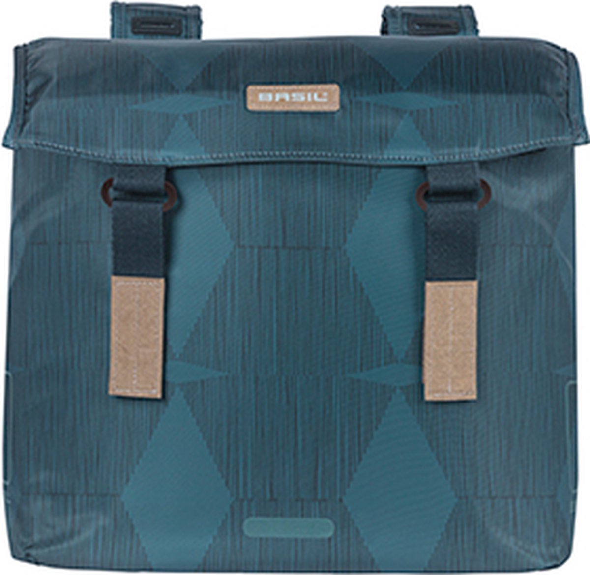 Basil Elegance - Dubbele Fietstas - 40-49 Liter - Estate - Blauw