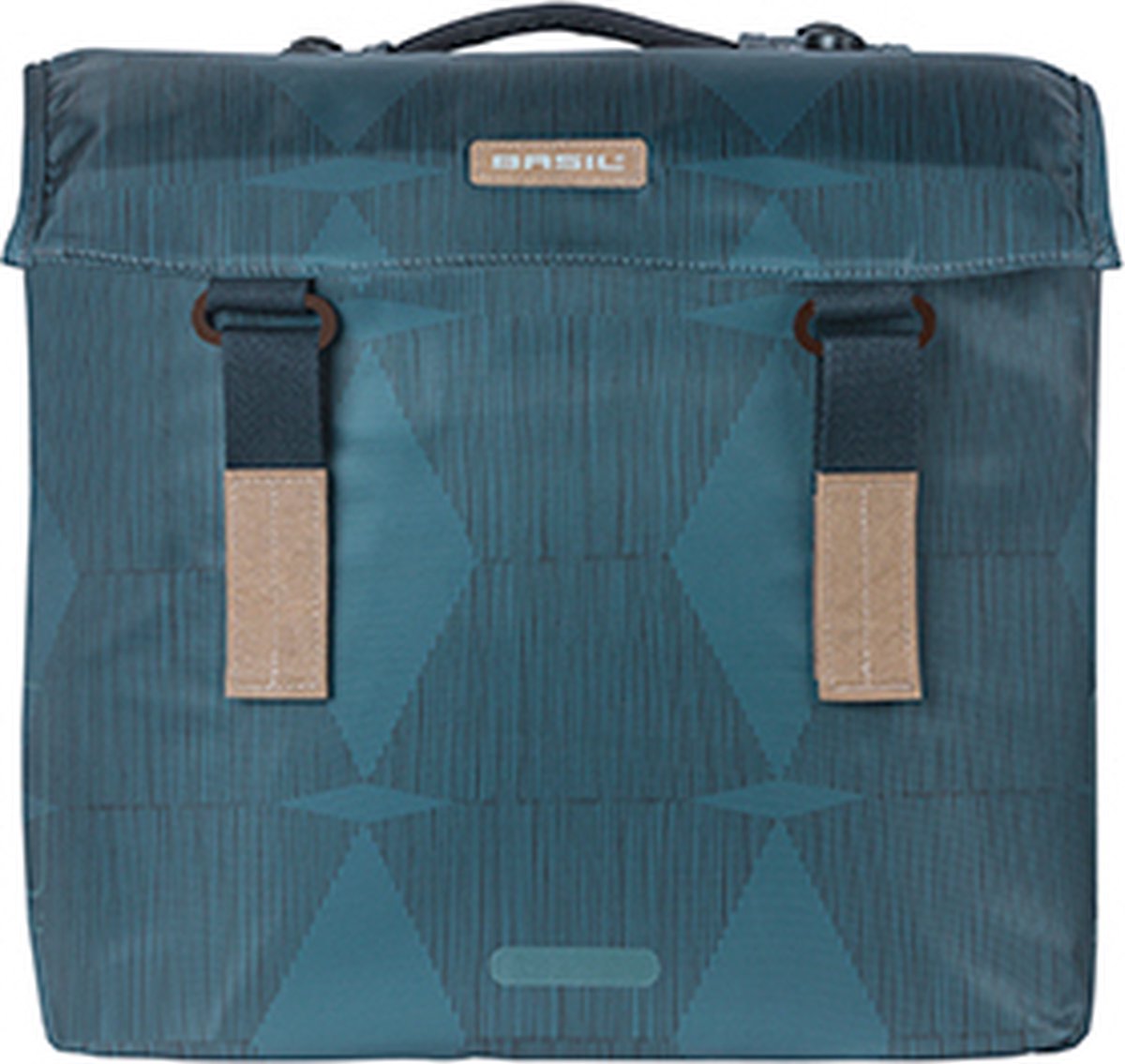 Basil Elegance - Dubbele Fietstas Mik - 40-49 Liter - Estate - Blauw