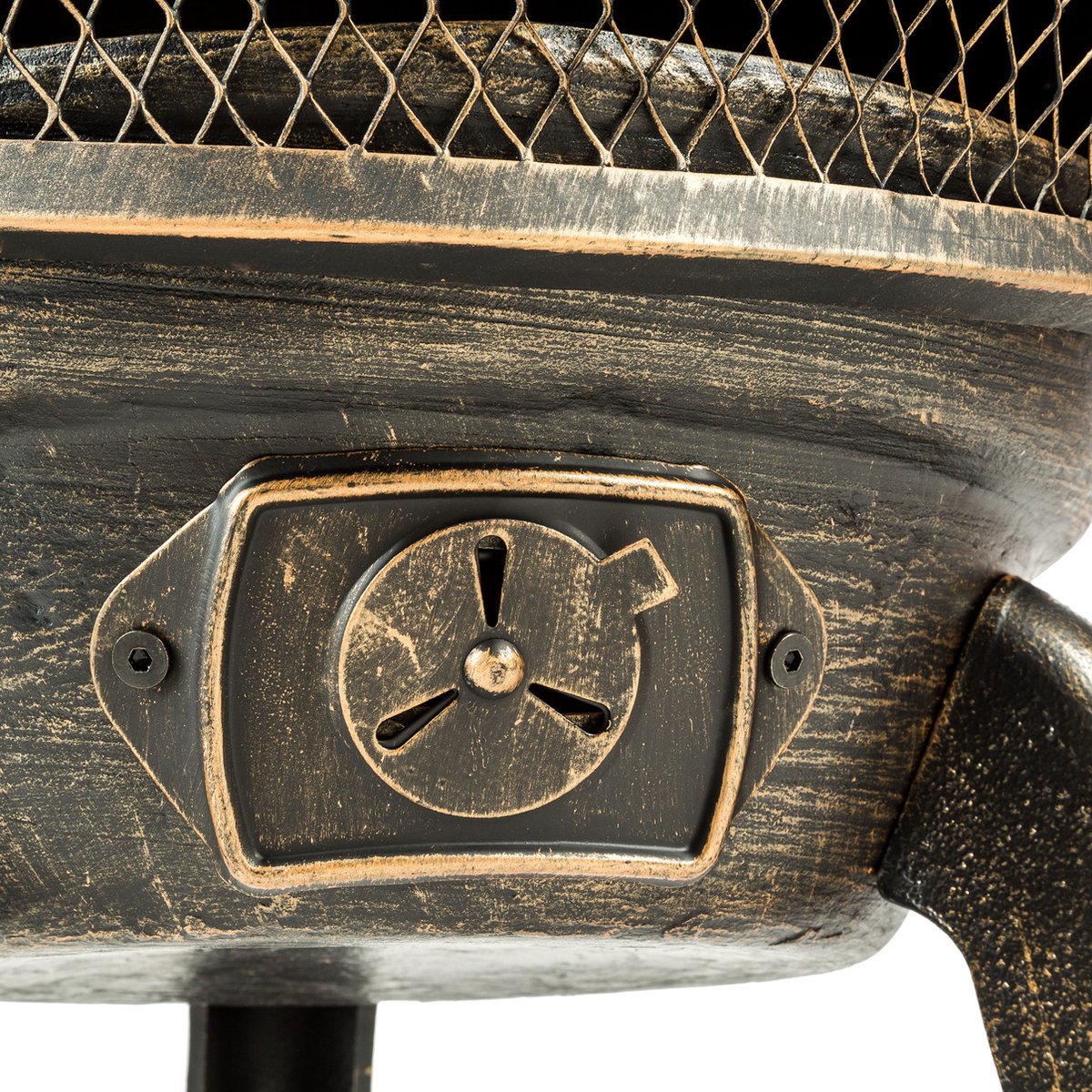 Tectake Tuinhaard - 115 Cm - 402197 - Grijs