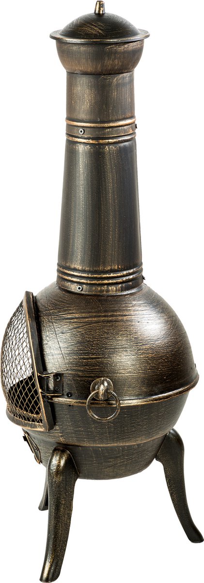 Tectake Tuinhaard - 115 Cm - 402197 - Grijs