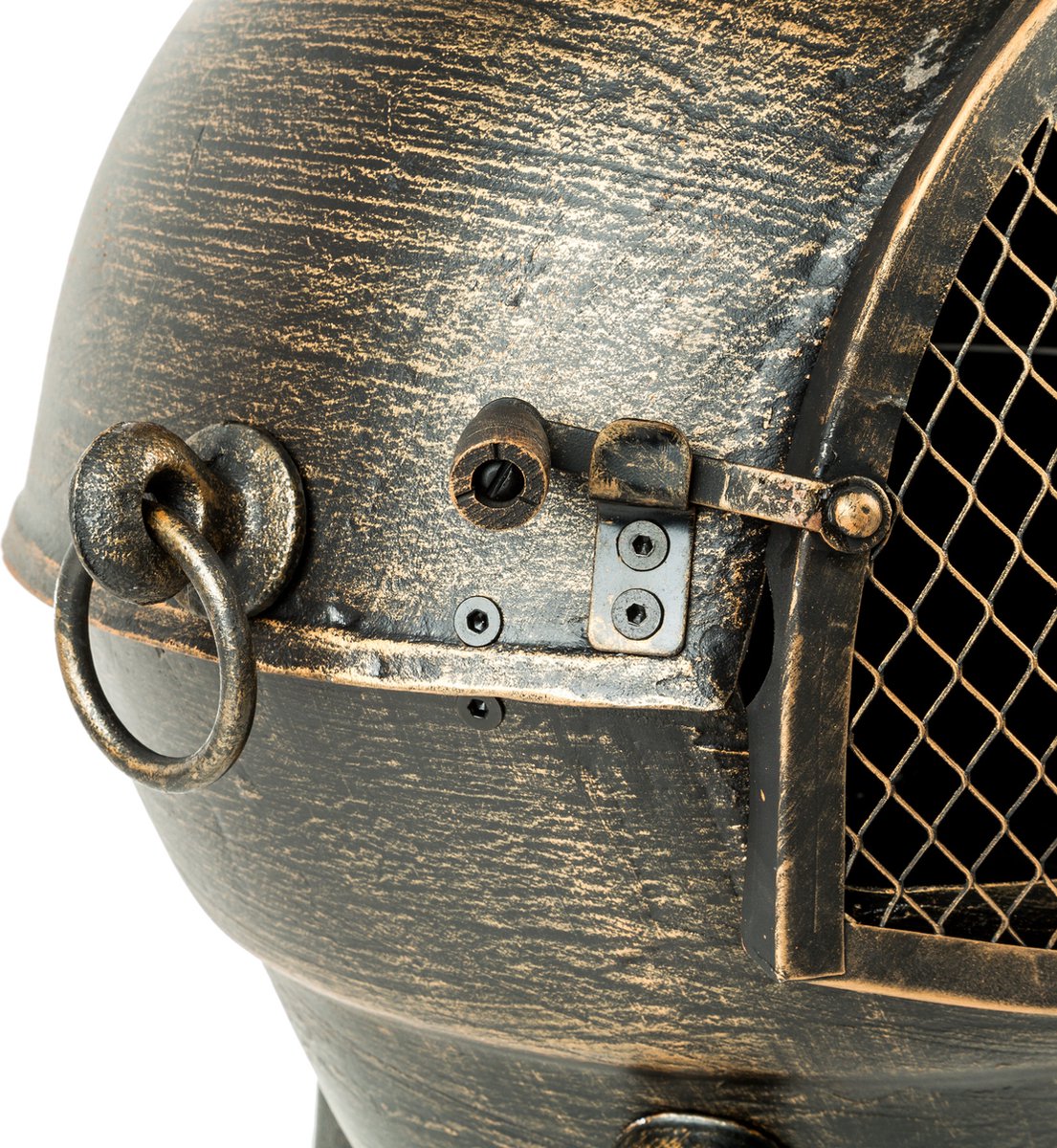 Tectake Tuinhaard - 115 Cm - 402197 - Grijs