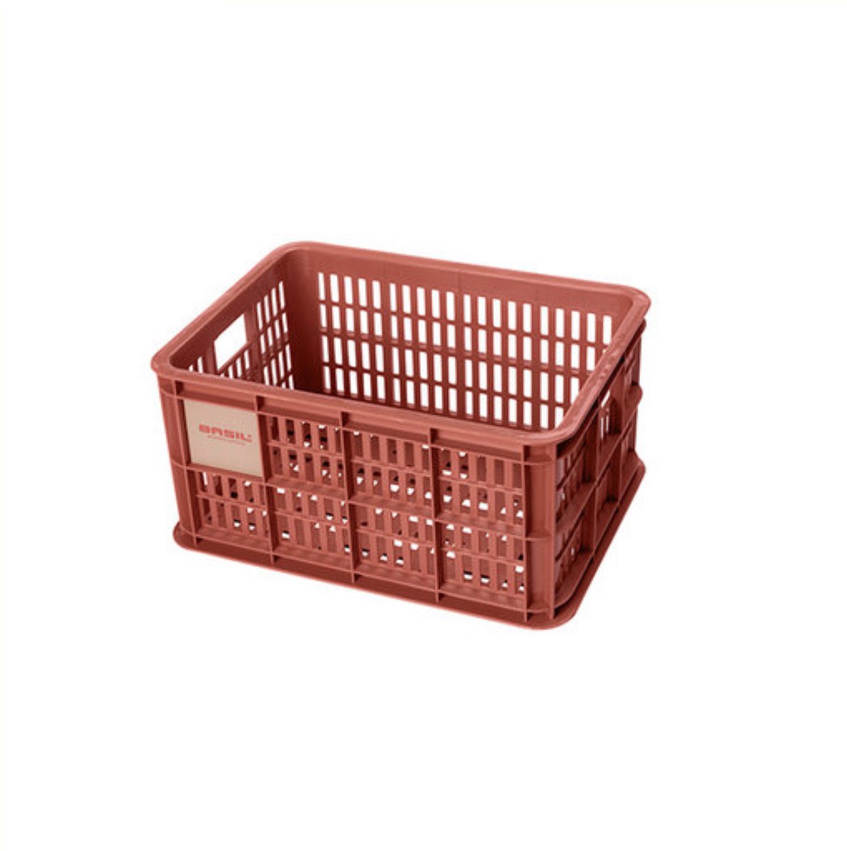 Basil Fietskrat S - Klein - 17.5 Liter - Rood