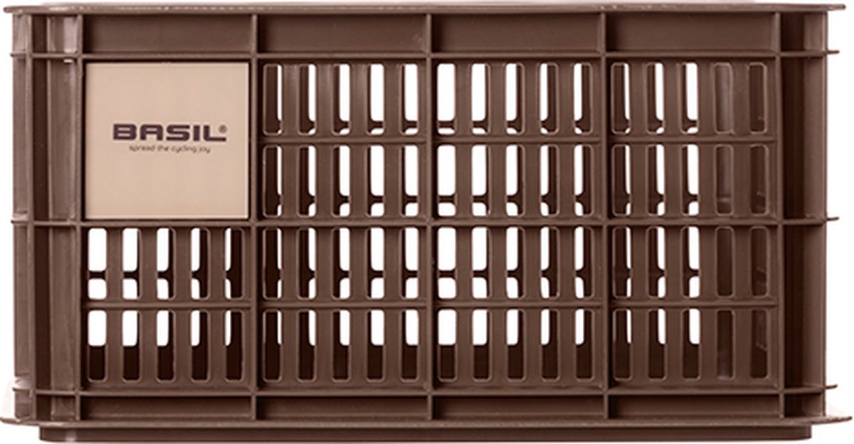 Basil Fietskrat S - Klein - 17.5 Liter - Bruin