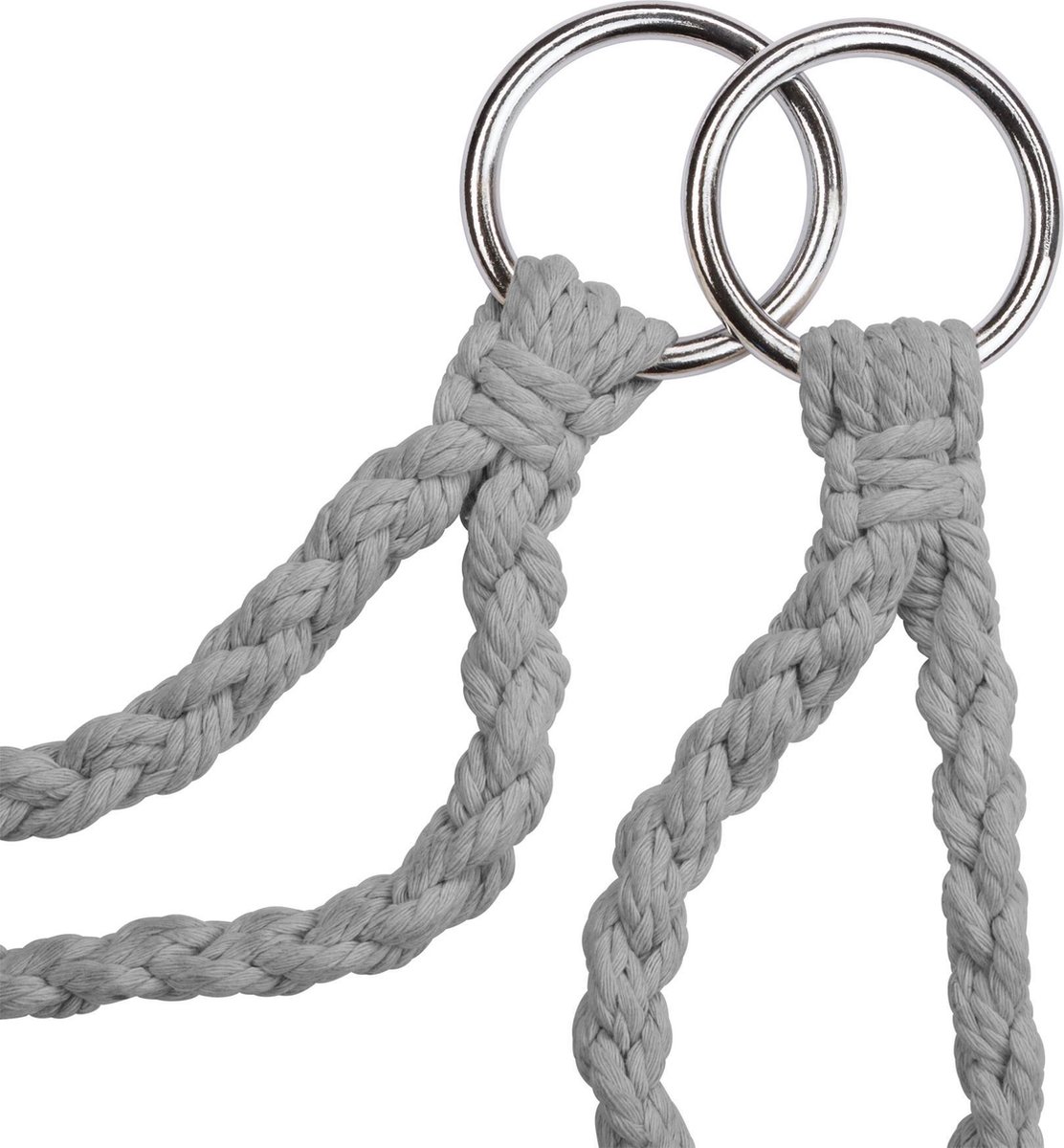 Tectake - Hangstoel Grazia- - 403204 - Grijs