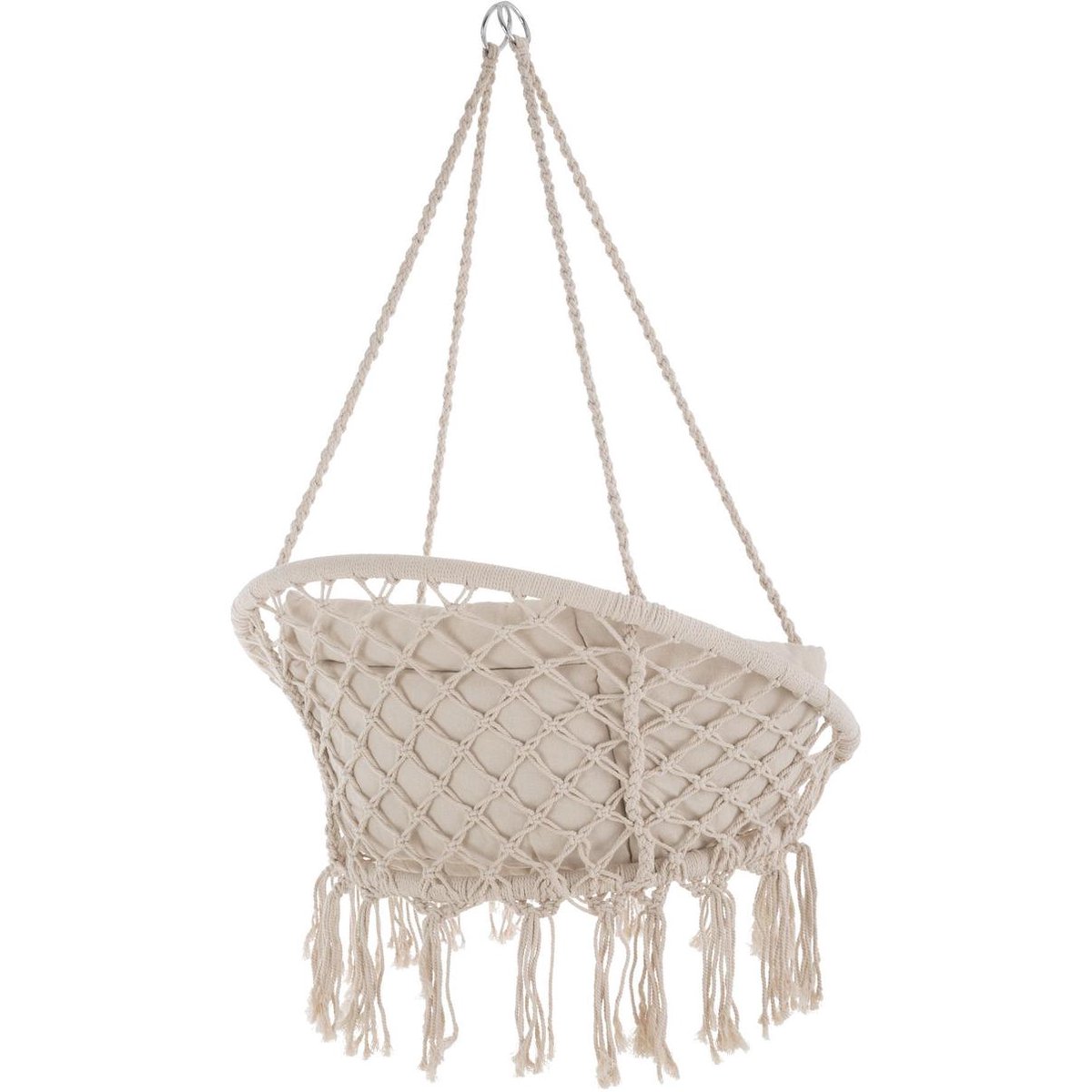 Tectake - Hangstoel Grazia - 403205 - Beige