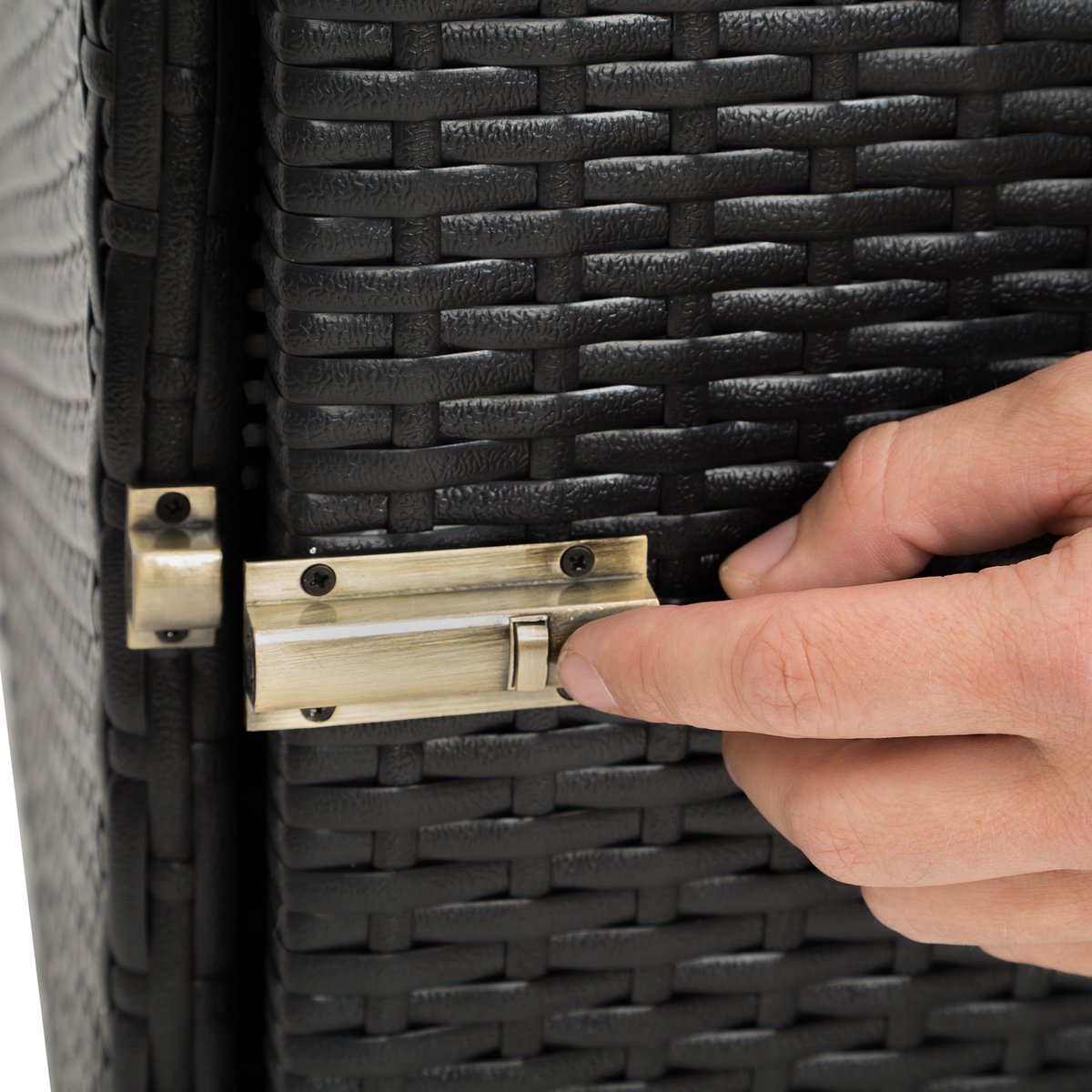 Tectake 2 Luxe Ligbedden Met Bijzettafel Inclusief Beschermhoes - 401500 - Beige