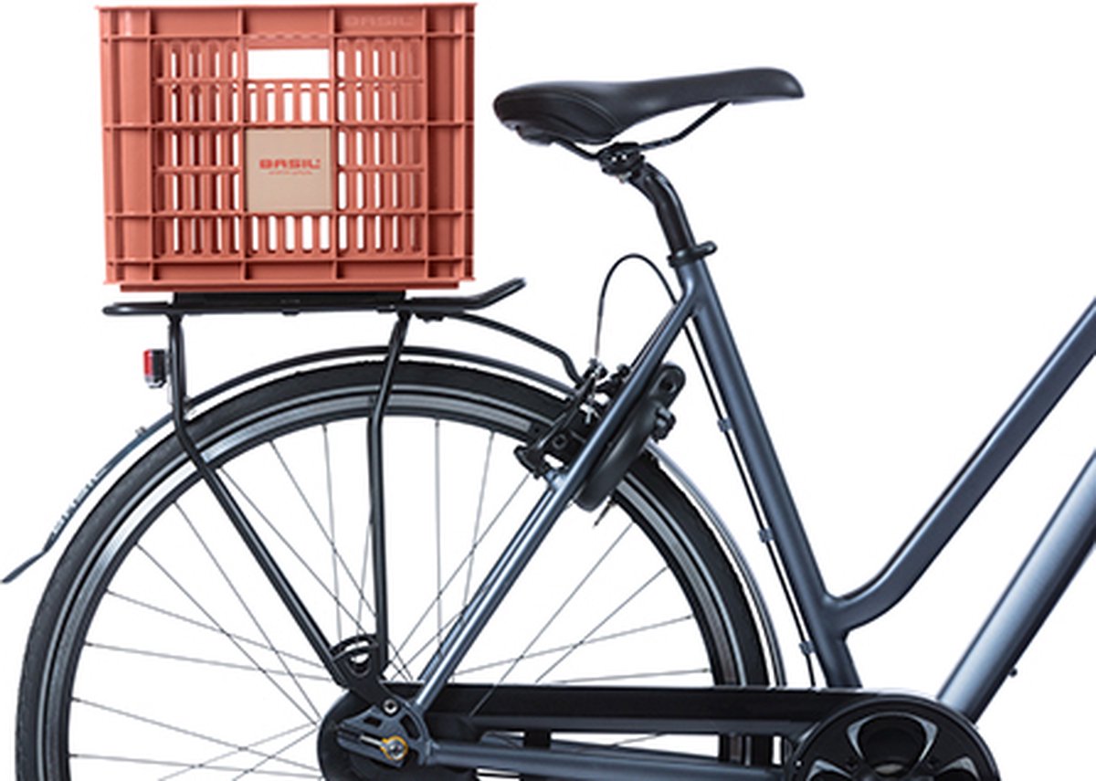 Basil Fietskrat M - Medium - 29.5 Liter - Rood