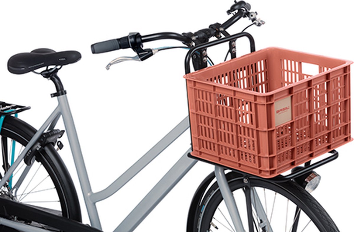 Basil Fietskrat M - Medium - 29.5 Liter - Rood
