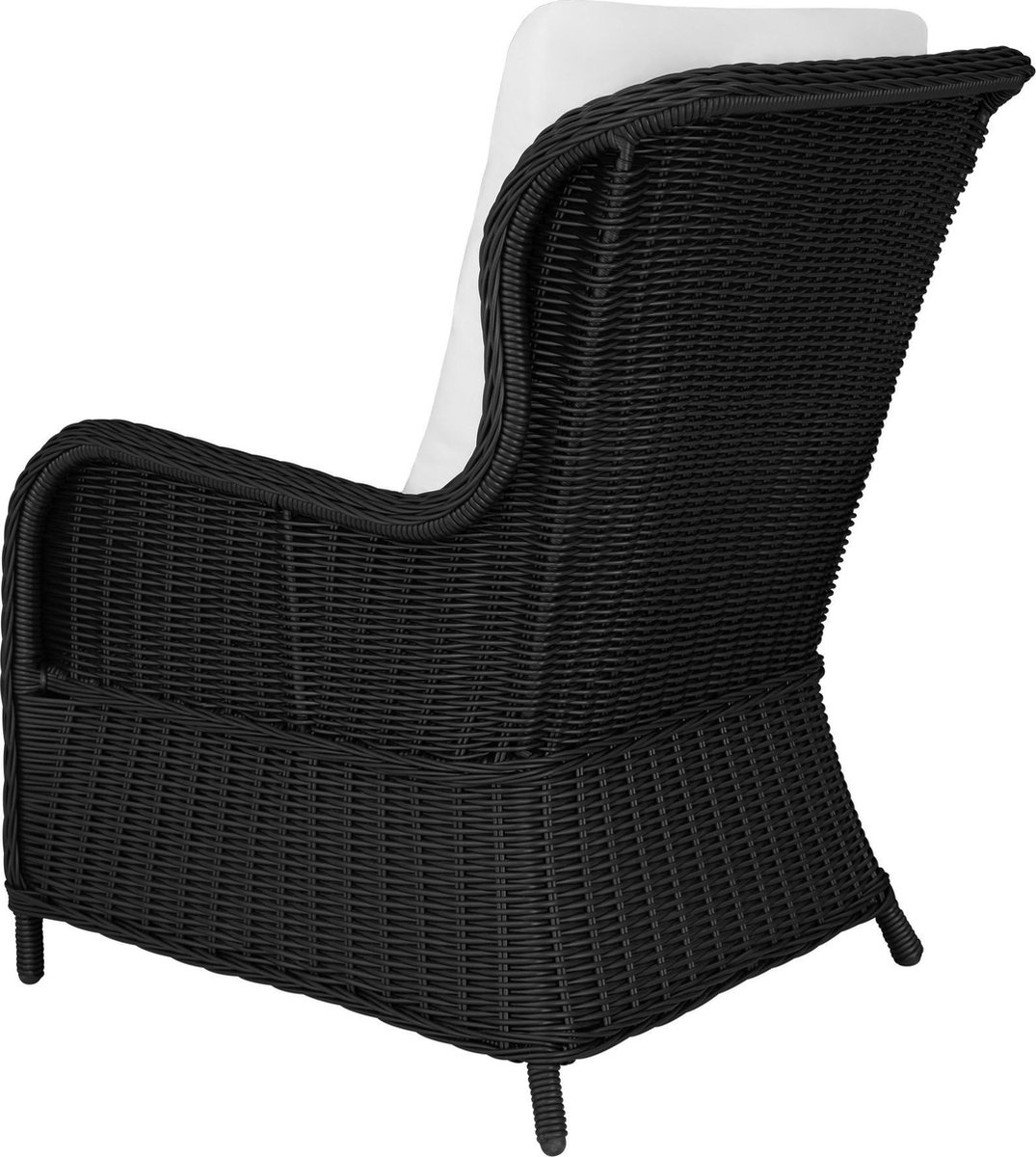 Tectake - Wicker Zitgroep Benissa - 403350 - Zwart
