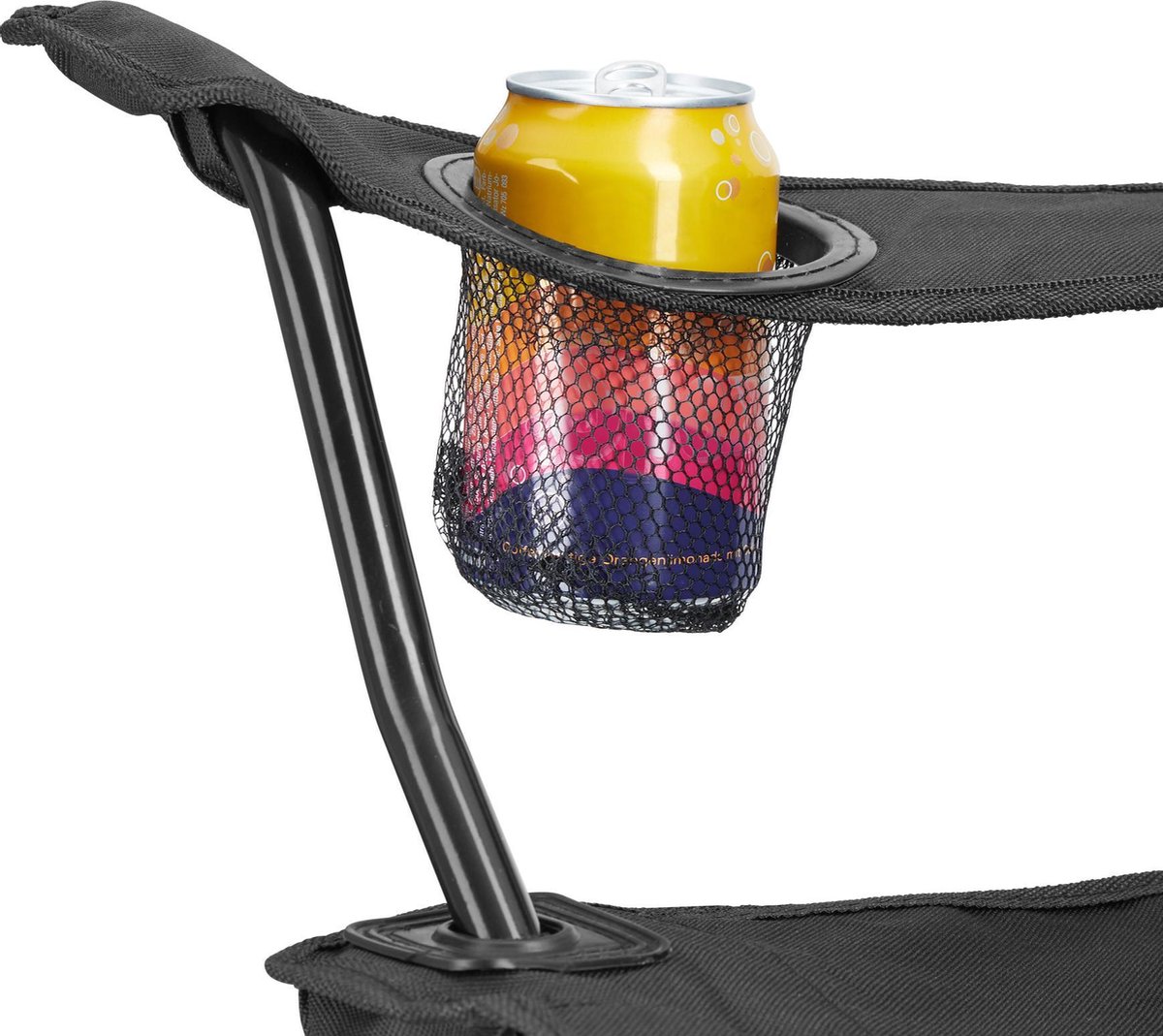 Tectake - Set Van 2 Campingstoelen - Gil - 403875 - Zwart