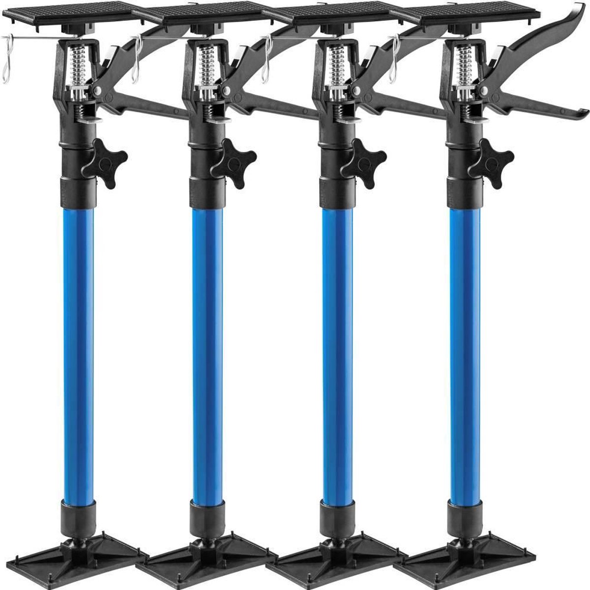 Tectake - 4 Deurspanners Blauw - 402613