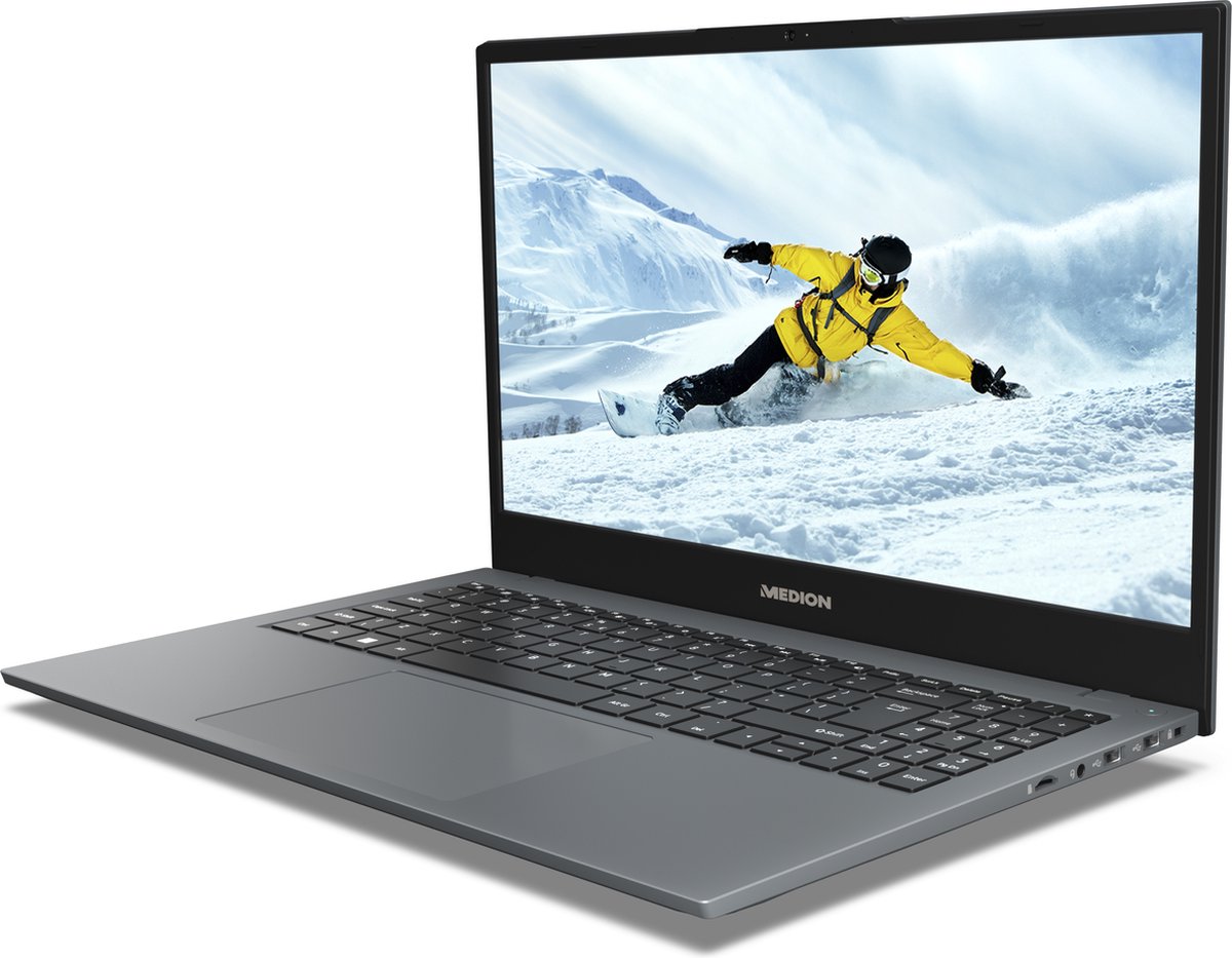Medion E15415 Md62479 Laptop 15.6" Fhd, Windows 11 - Grijs