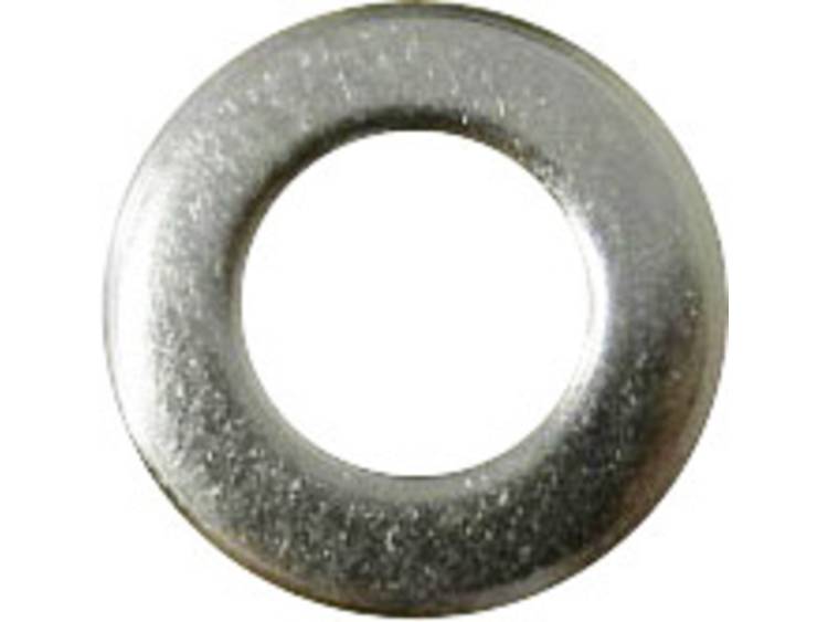 TOOLCRAFT A2,5 D125-A2 194691 Onderlegringen Binnendiameter: 2.2 mm M2 RVS A2 100 stuk(s)