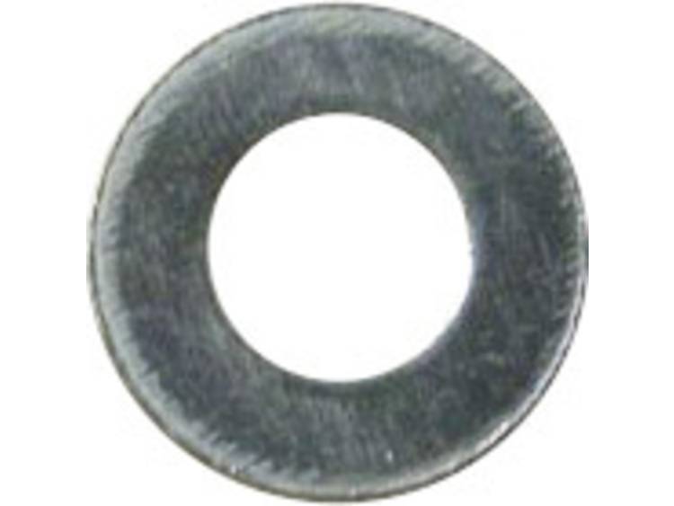 TOOLCRAFT A3,2 D125:A2K 191558 Onderlegringen Binnendiameter: 3.2 mm M3 DIN 125 Staal Verzinkt 100 stuk(s)