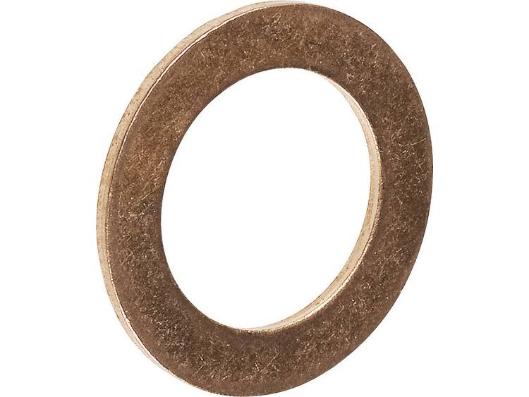 TOOLCRAFT 893850 Afdichtring Binnendiameter: 10 mm DIN 7603 Koper 100 stuk(s)
