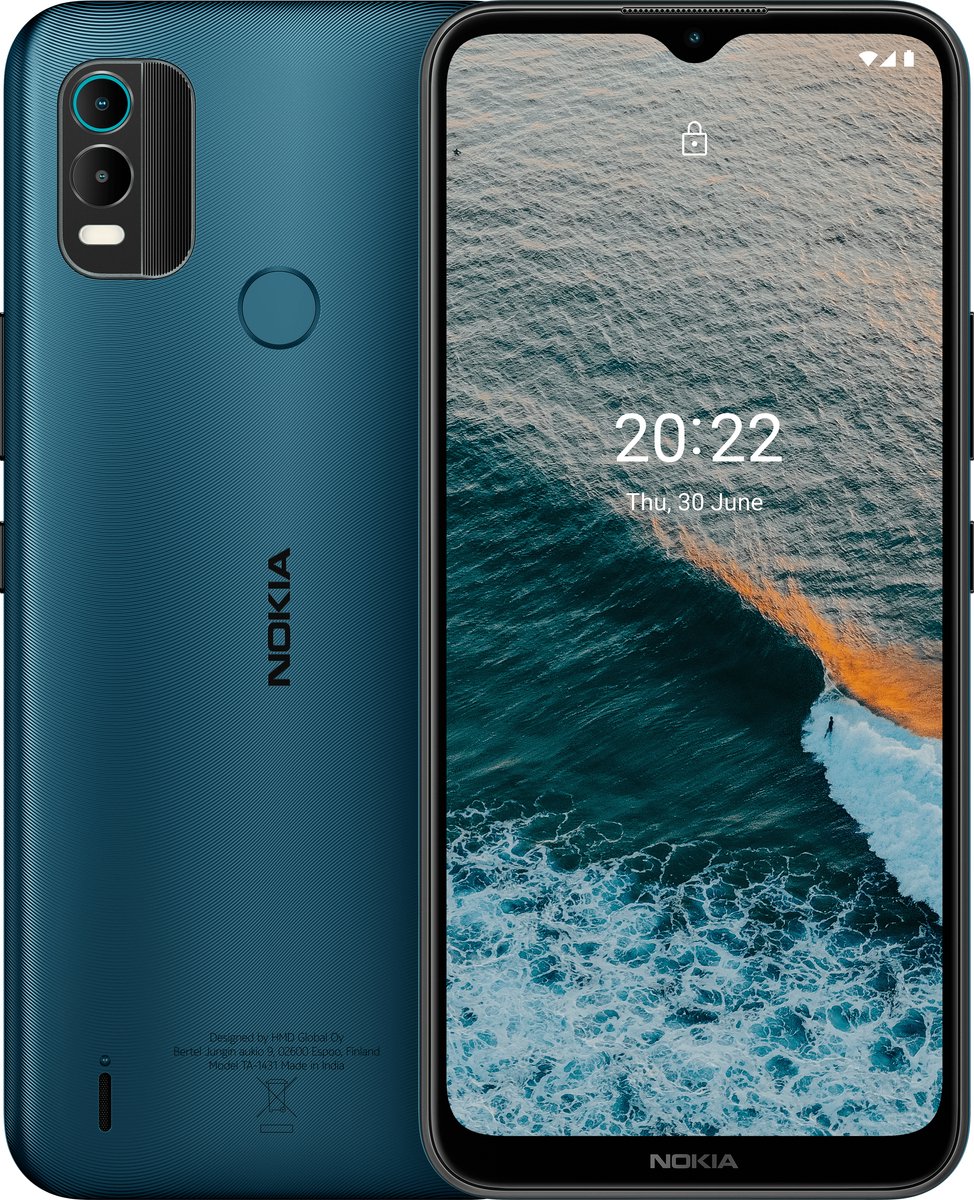 Nokia C21 Plus Dark Cyan - Groen