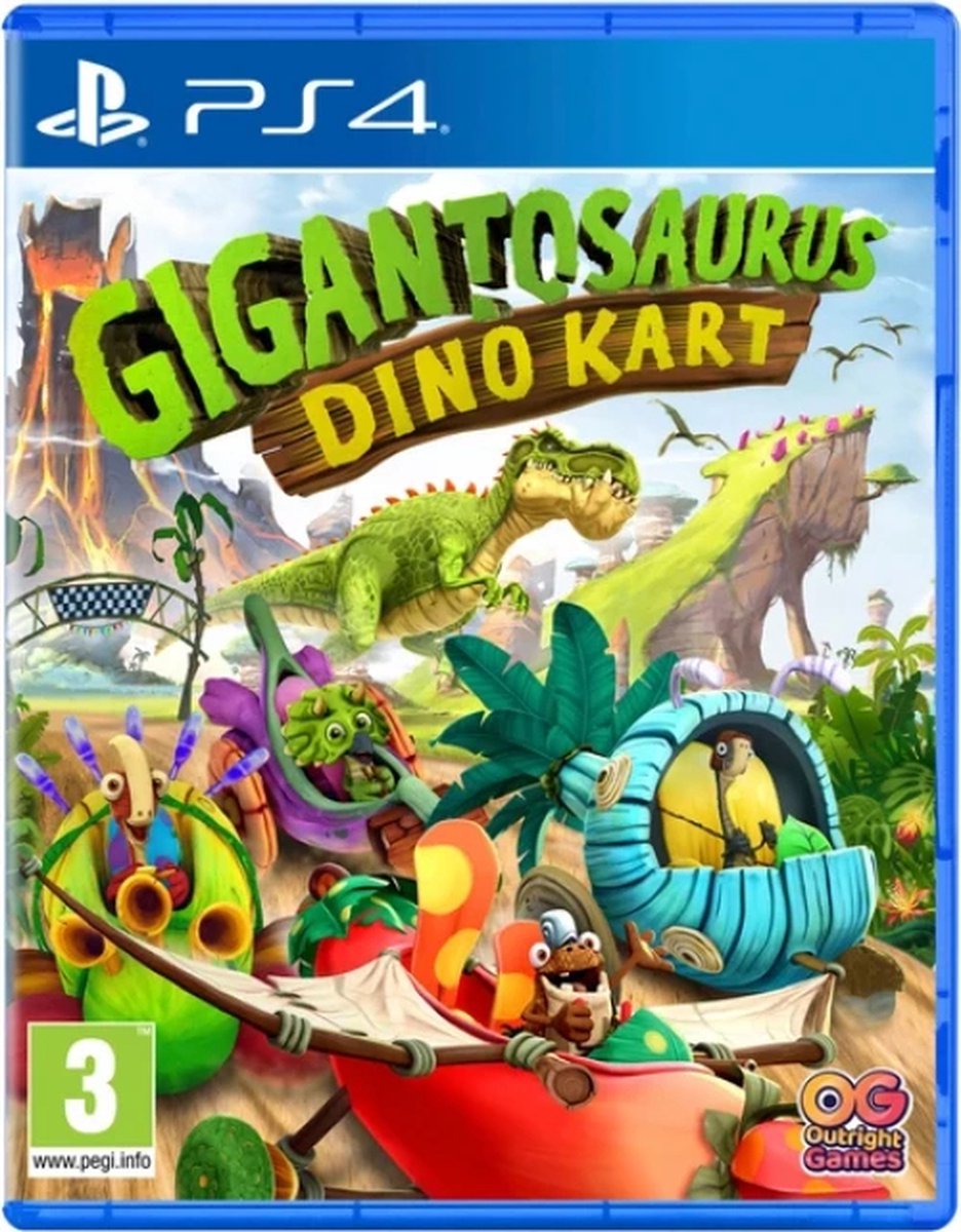 Namco Gigantosaurus Dino Kart