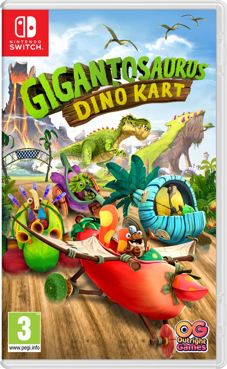 Namco Gigantosaurus Dino Kart