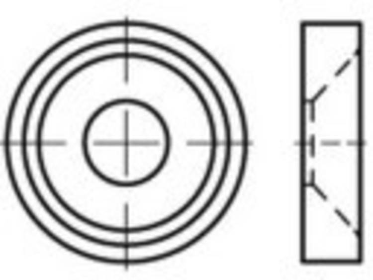 TOOLCRAFT TO-5455470tringen 3 mm 88499 100 stuk(s) - Roze