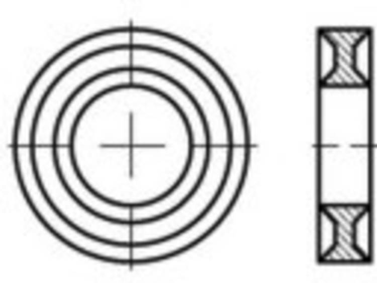 884956003010000 Onderlegringen 6 mm 88495 100 stuk(s)