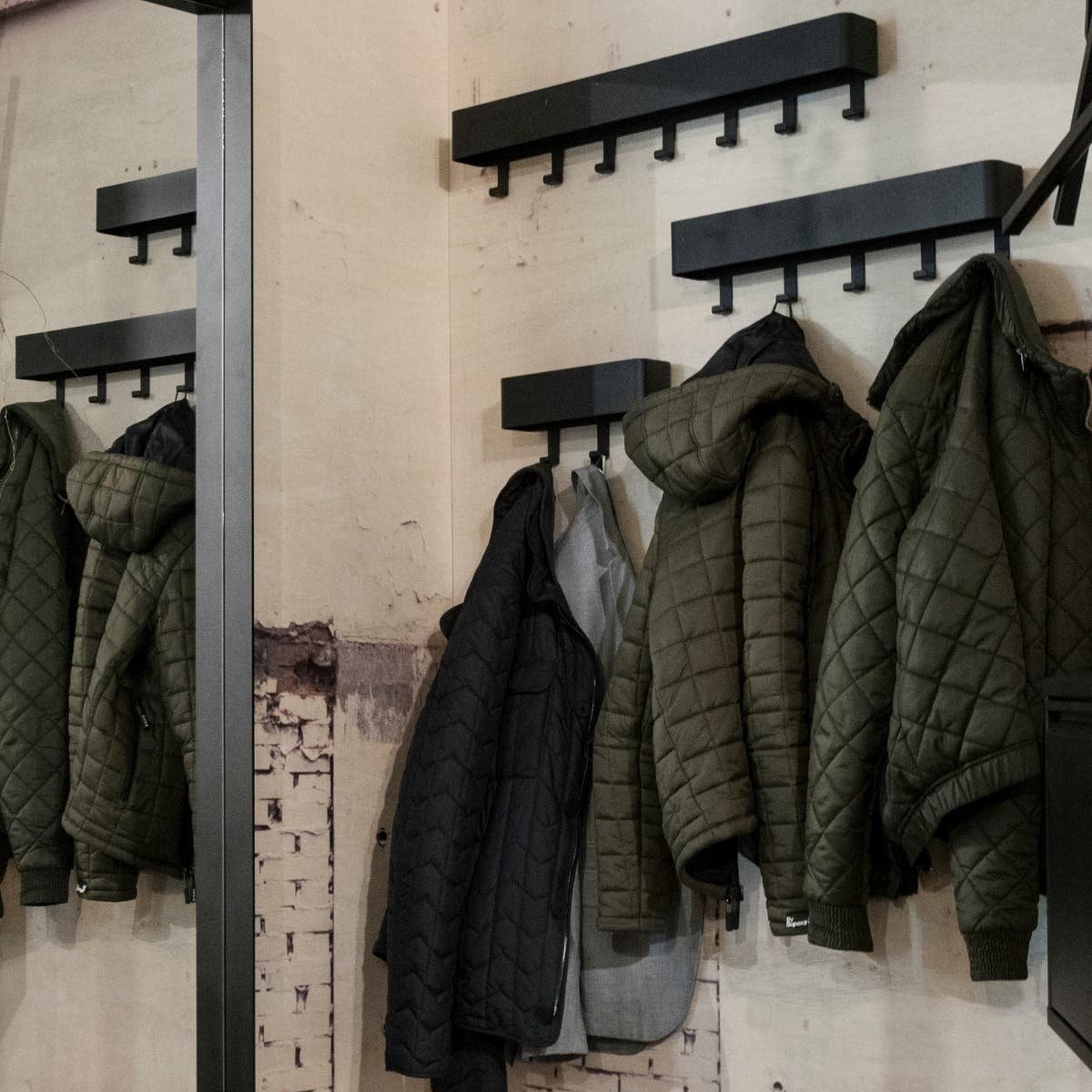 Trendhopper Kapstok Dex 7 haken - Zwart