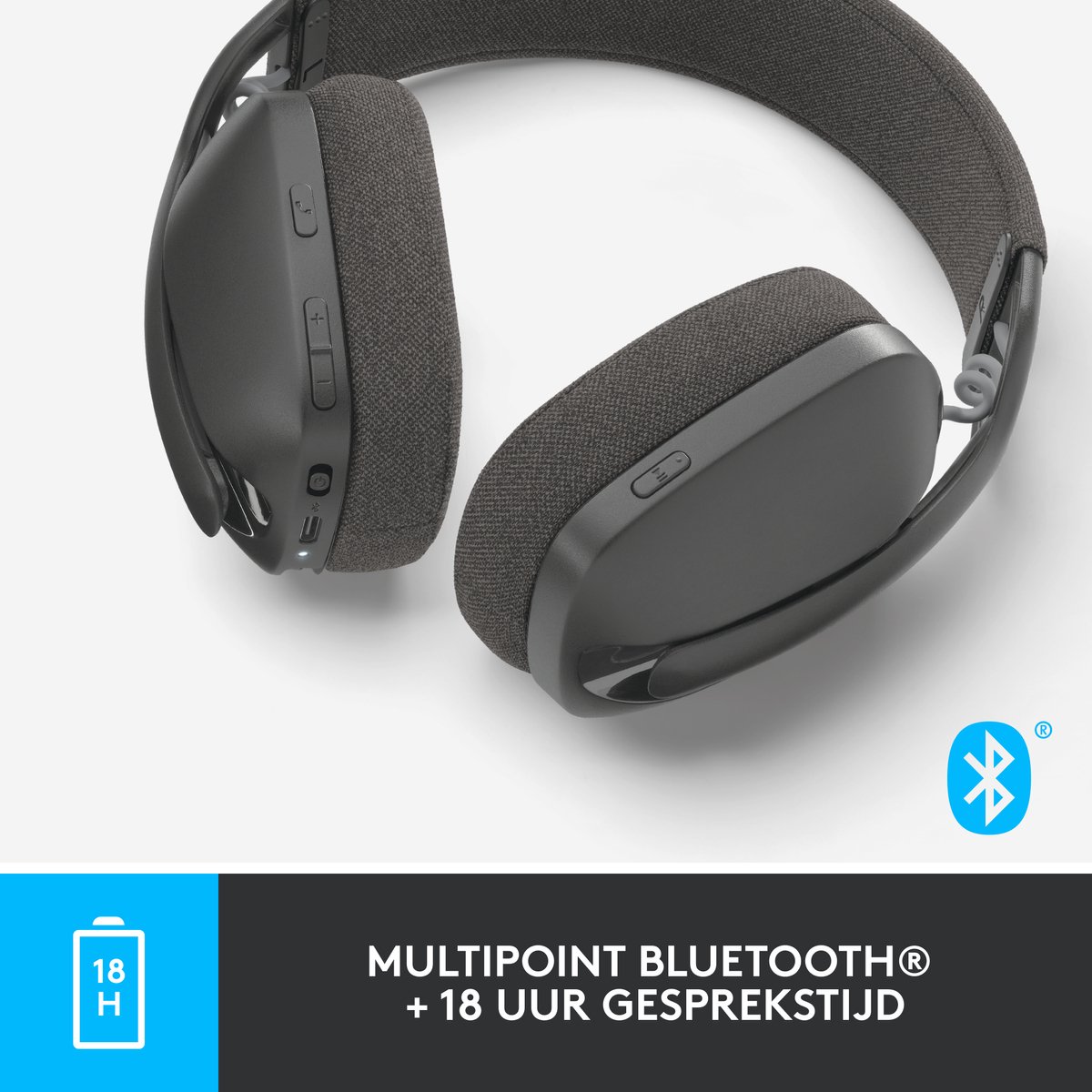 Logitech Zone Vibe 100 Zwart