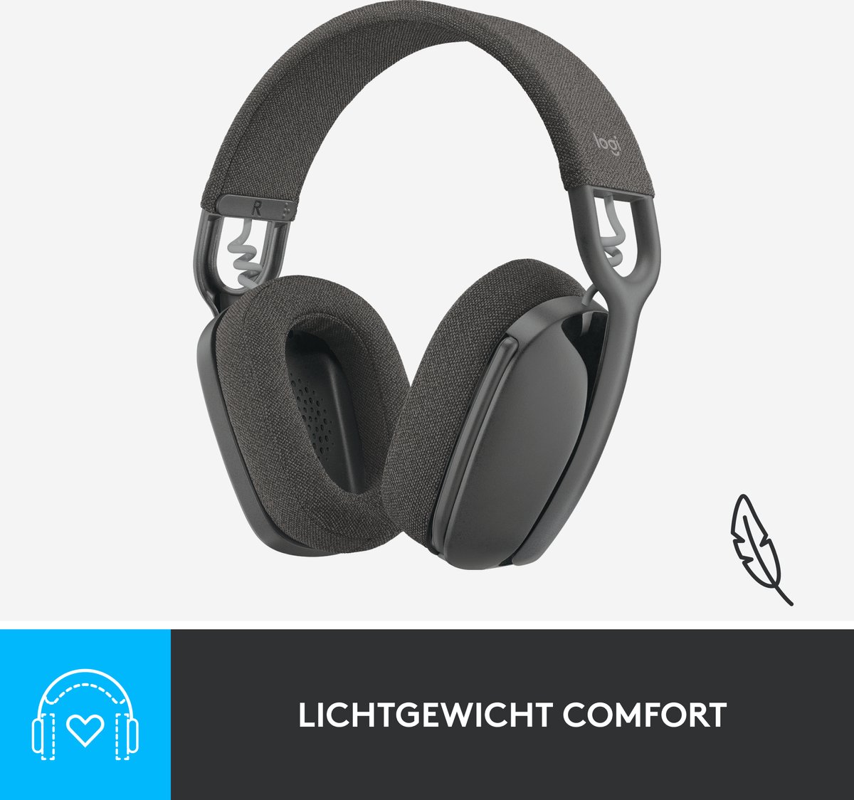 Logitech Zone Vibe 100 Zwart
