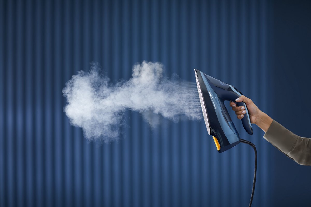 Philips 8000 Series Dst8020/20 Stoomstrijkijzer Azur - Blauw