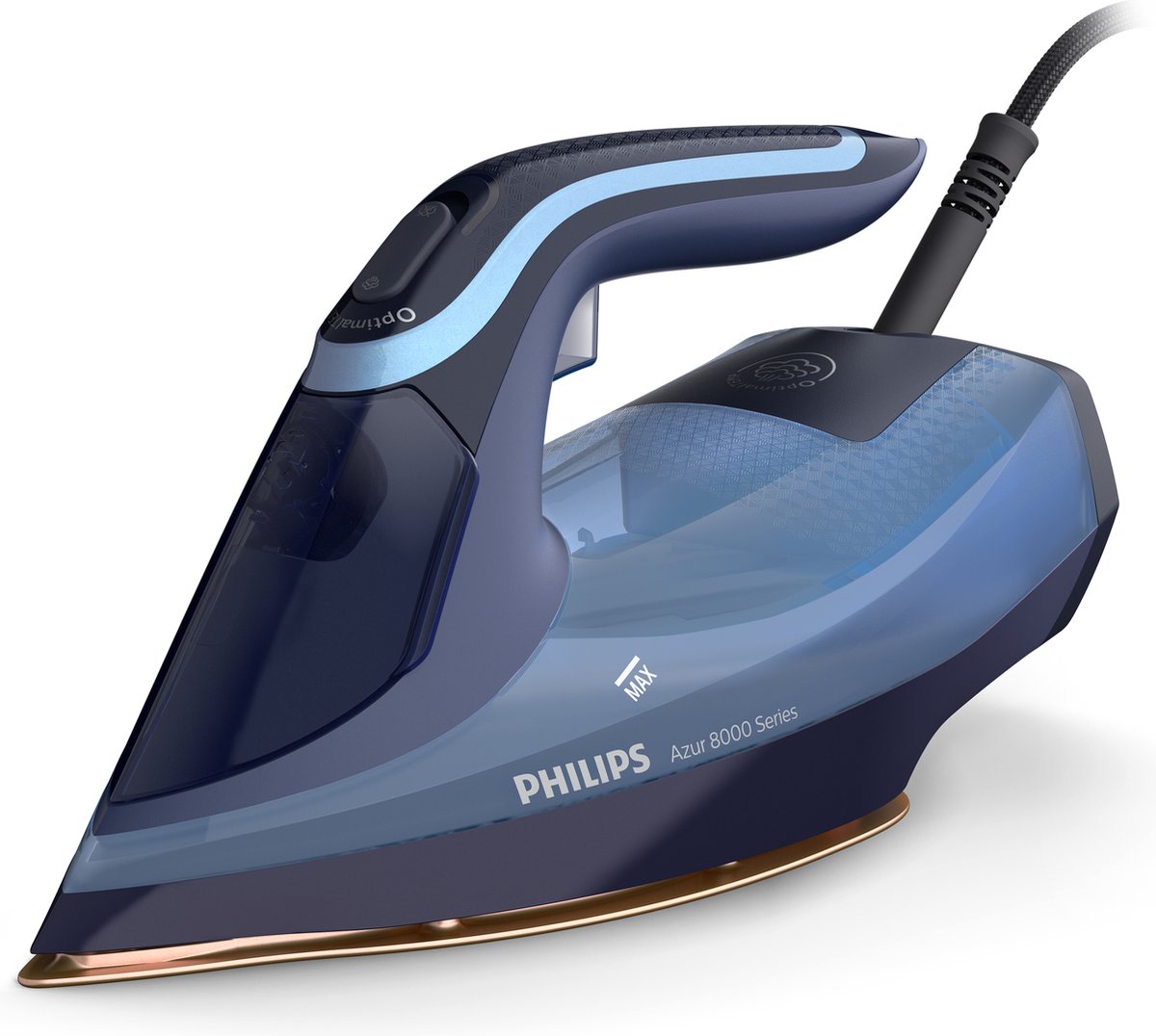 Philips 8000 Series Dst8020/20 Stoomstrijkijzer Azur - Azul