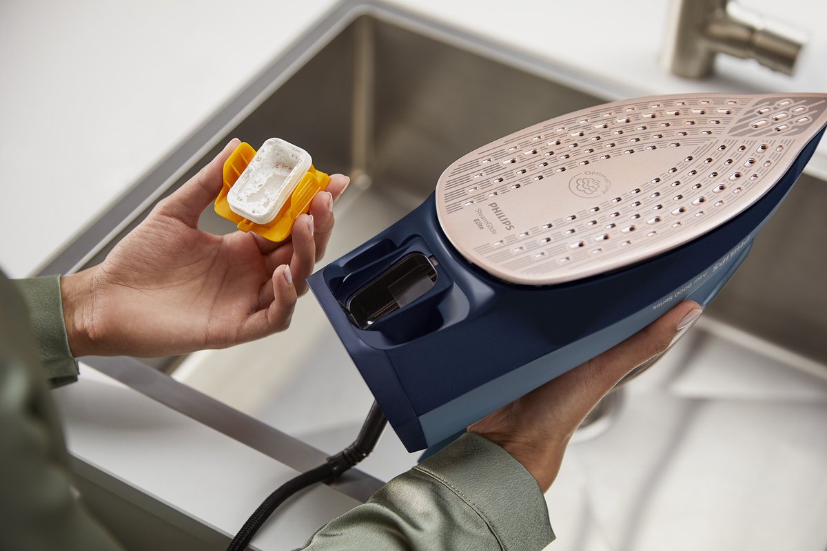 Philips 8000 Series Dst8020/20 Stoomstrijkijzer Azur - Blauw