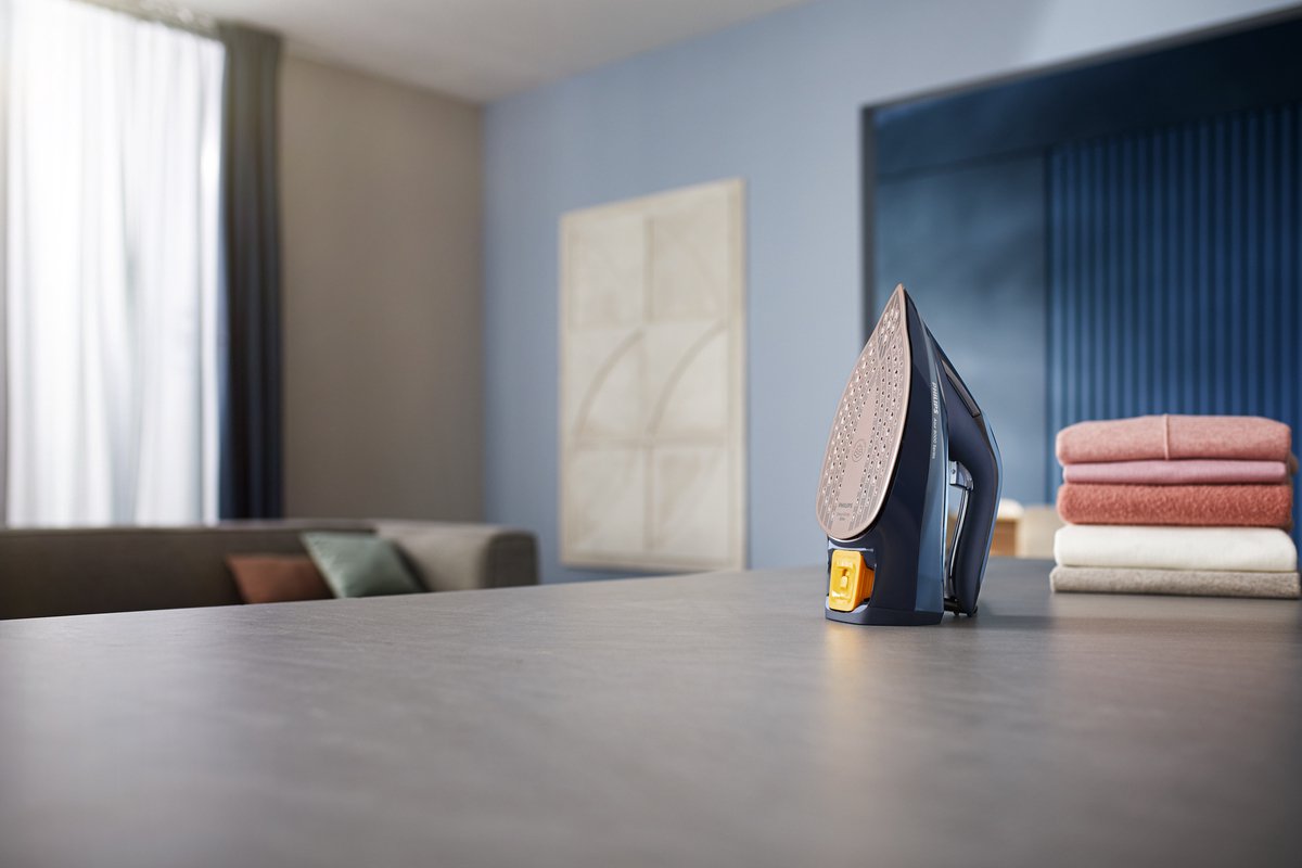 Philips 8000 Series Dst8020/20 Stoomstrijkijzer Azur - Blauw