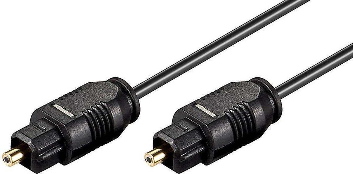 goobay® Optische Toslink Kabel 1m - Zwart