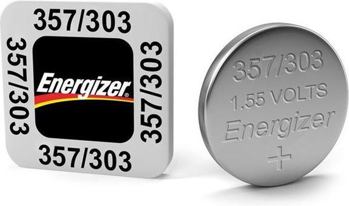 Energizer 1 Stuk 357-303 /G13 / Sr44w 1.5v Knoopcel Batterij