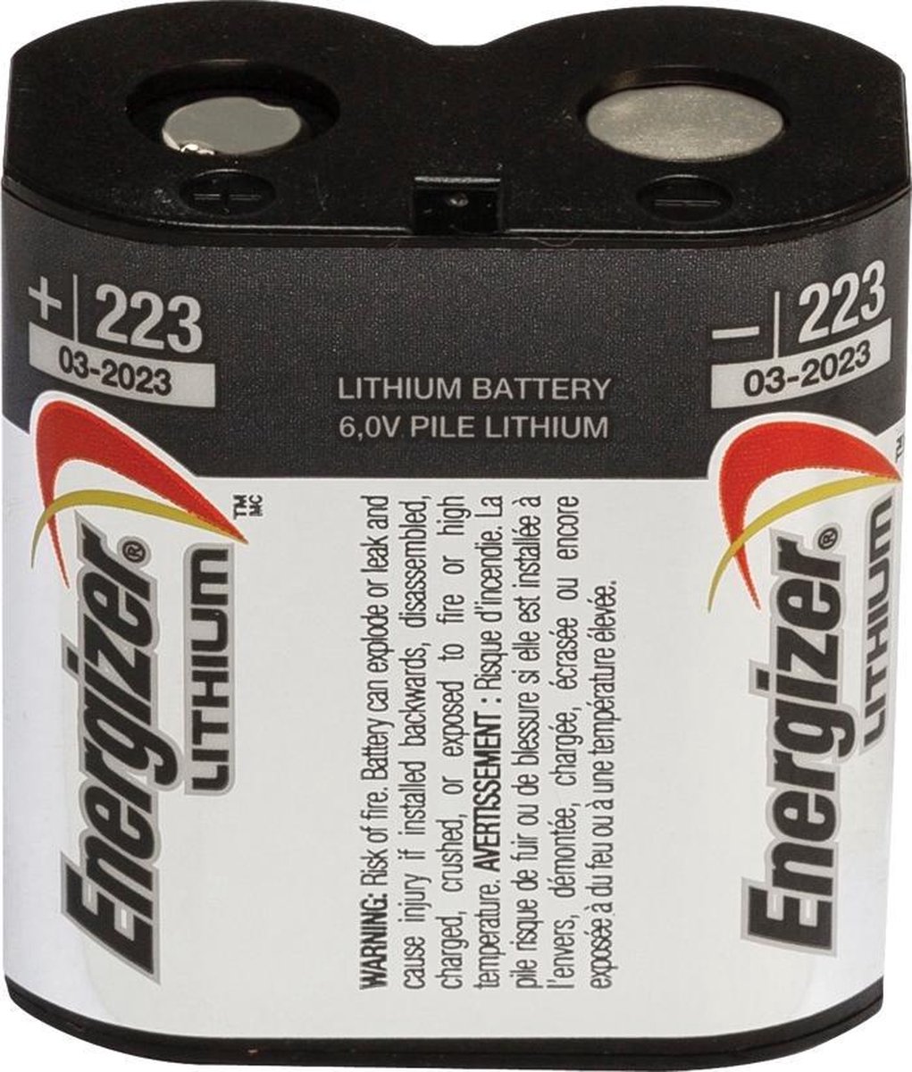 Energizer Cr-p2 223 6v Lithium Batterij