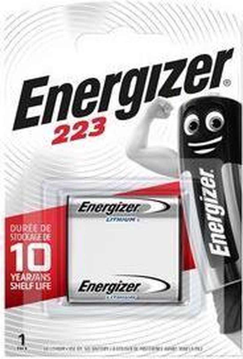 Energizer Cr-p2 223 6v Lithium Batterij