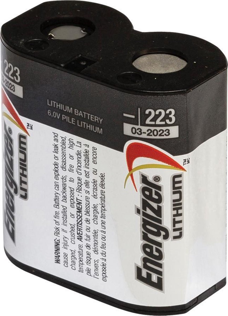 Energizer Cr-p2 223 6v Lithium Batterij