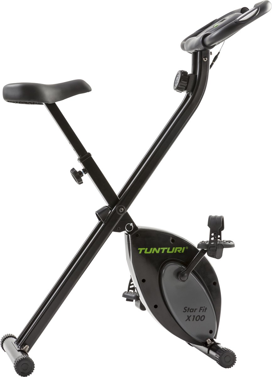 Tunturi Star Fit X100 X-bike - Opvouwbare Hometrainer