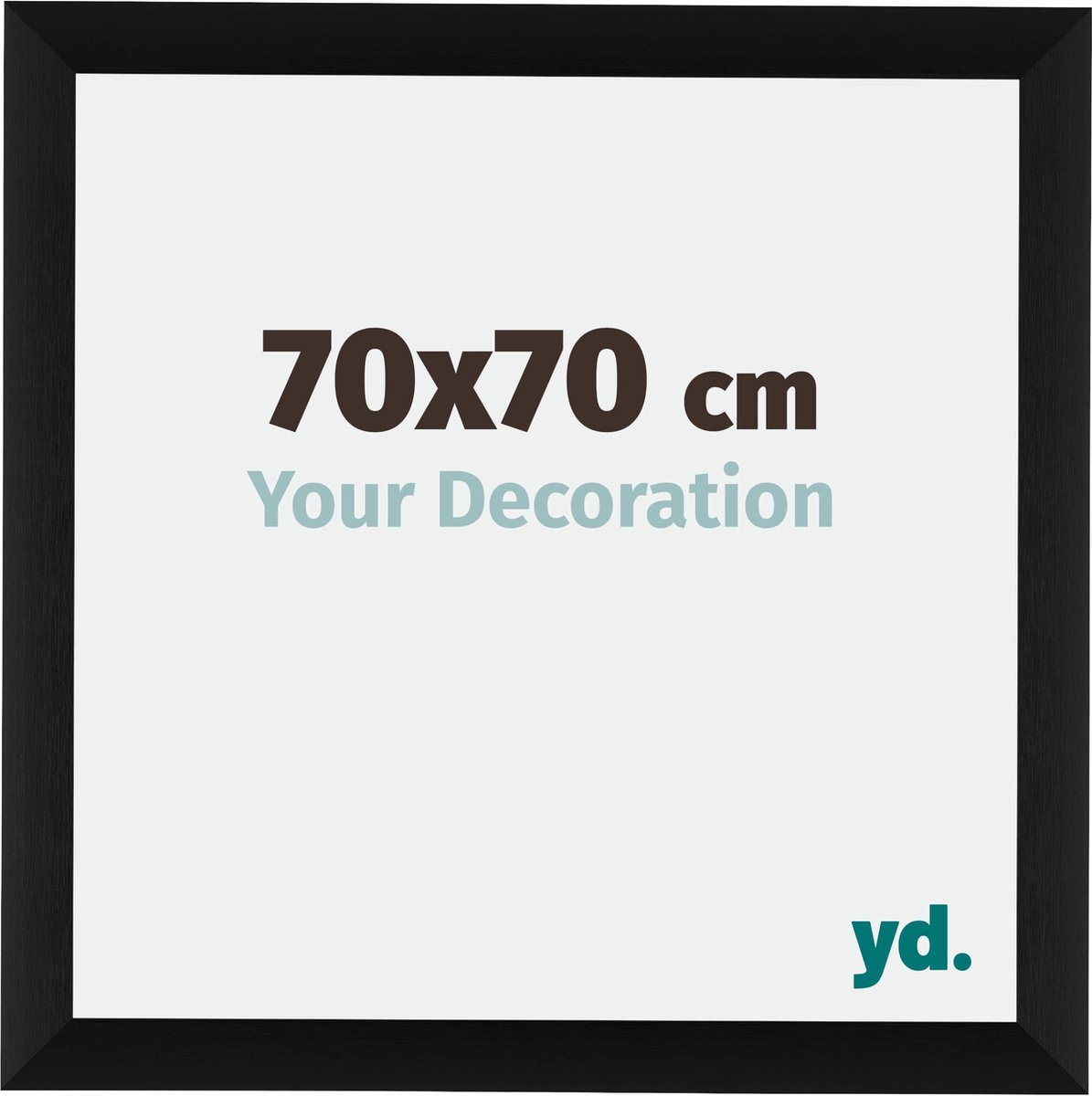 Your Decoration Tucson Aluminium Fotolijst 70x70cm Geborsteld - Zwart