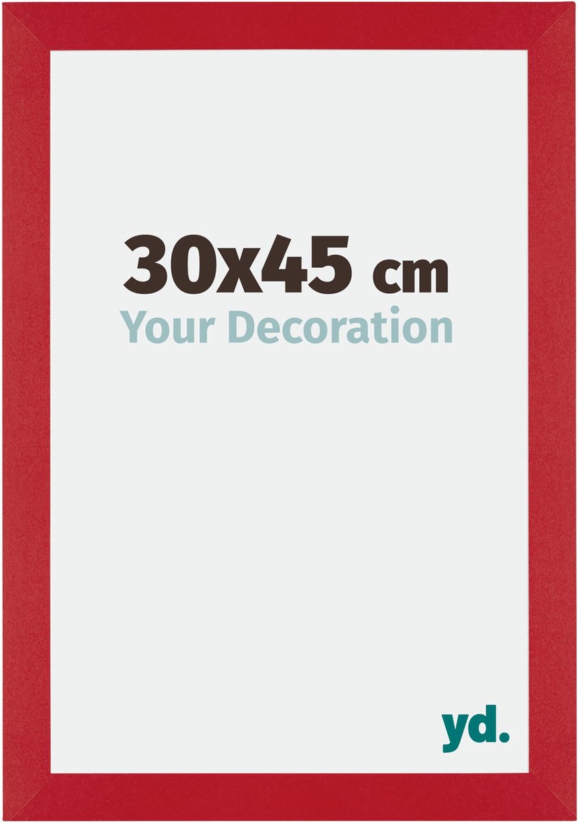 Your Decoration Mura Mdf Fotolijst 30x45cm - Rood